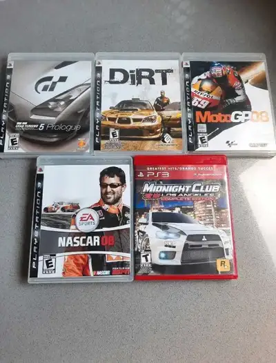 PS3 Racing game bundle (5 games), View more