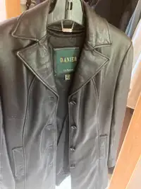 Women’s leather coat