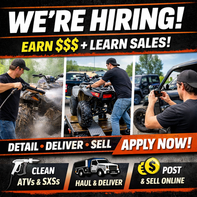 Powersports Detailer / Delivery Driver / Sales Assistant, View more