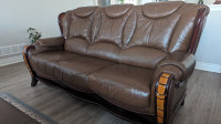 Top Grain Exquisite Leather Sofa