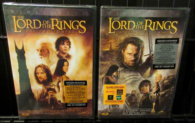 Lord of the Rings Trilogy Theatrical Release DVD's x4 NEW SEALED in CDs, DVDs & Blu-ray in Stratford - Image 4