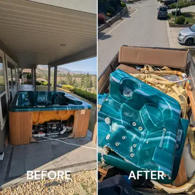 Fast and affordable hot tub disposal. We dismantle, load, and haul away old spas and jacuzzis. Ottaw...