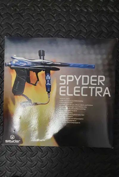 Spyder Electra paintball marker set, View more