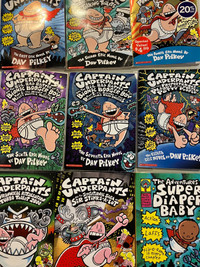 Captain Underpants / Super Diaper Baby / Ook and Gluck  Books