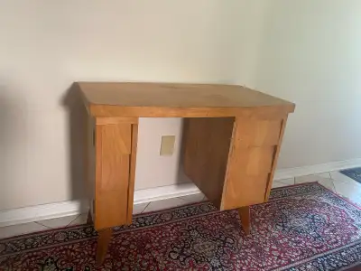 Mid-Century Modern Wooden Desk, View more