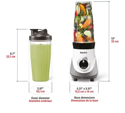 Starfrit 7pcs  Mixer and blender, View more