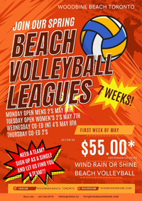BEACH VOLLEYBALL LEAGUES
