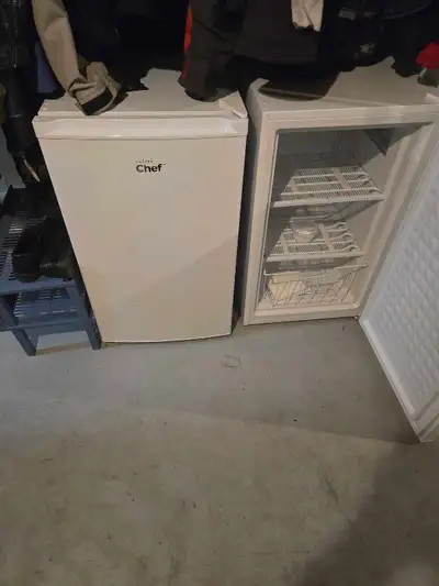 I'm selling two small, upright Master Chef freezers, perfect for extra storage! These freezers have...