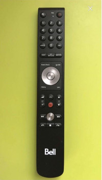 New Télécommande Bell Fibe TV Slim Remote Control No Bluetooth