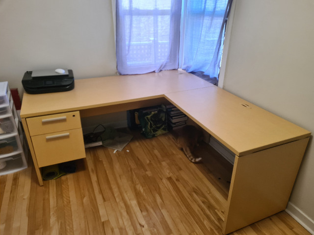 Desk (L Shaped) in Desks in Calgary