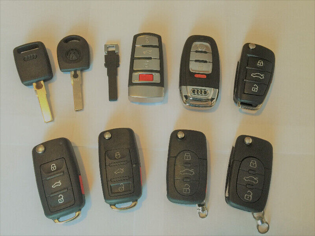 ~AUDI / VW / VOLKSWAGEN Remote Keys fobs cutting and programming in Other Parts & Accessories in Hamilton