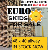 ❤we have ♻ skids for you PUBLIC WELCOME selling supplies here