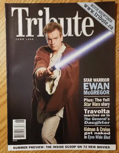 STAR WARS ISSUE - VINTAGE TRIBUTE MAGAZINE - JUNE 1999 - MINT, View more