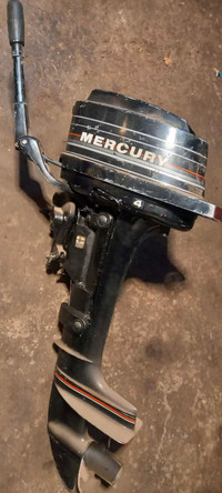 Mercury 4 hp motor as is
