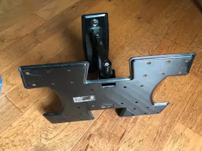 For a large TV (up to 60lbs) Tilts and swivels. No bolts included. You’ll need bolts to attach it to...