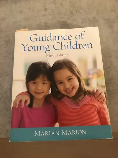ECE textbook: Guidance of young children, View more
