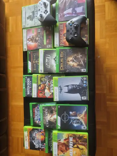 Xbox Series x   2 manette  donc une elite et 16 jeux, View more