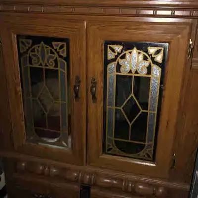 Wood Cabinet $100, View more