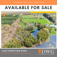 FOR SALE - New House Build Site / Hobby Farm