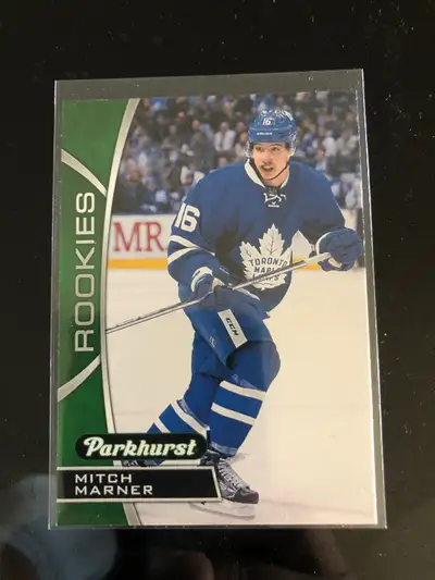 Mitch Marner 2016 Parkhurst rookie card mint condition, View more