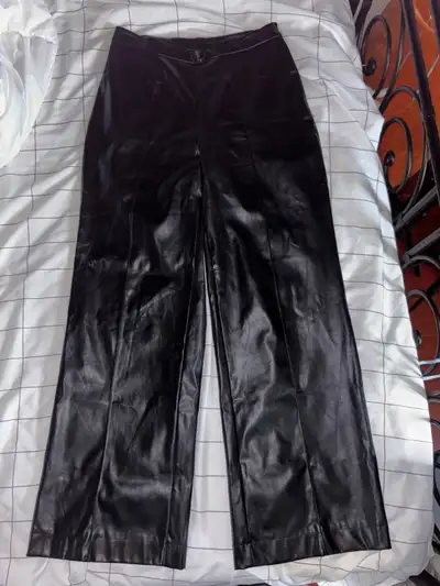 Vegan Leather Pants 