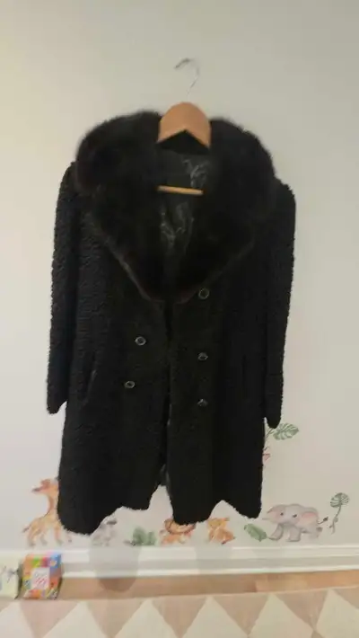 Wool and Fur Coat, View more