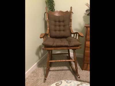 Wooden Rocking Chair, View more