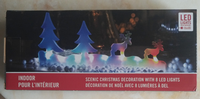 Christmas decoration lights desk - Decoration de Noel lumieres dans Fêtes et événements  à Ville de Montréal