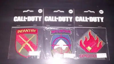 3 Call of Duty Embroidery Patches, View more