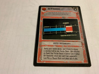 1996 Star Wars CCG BB A New Hope Limited OUT OF COMMISSION