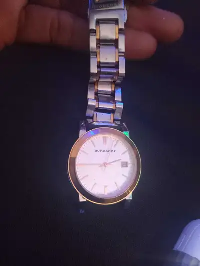 men's Burberry watch read description , View more