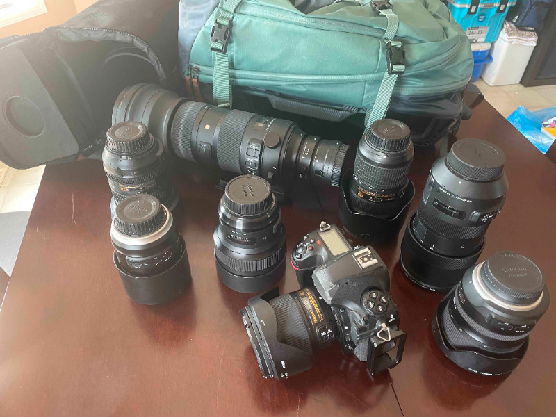 Nikon d850 Camera and Lenses for Sale Cameras & Camcorders Edmonton