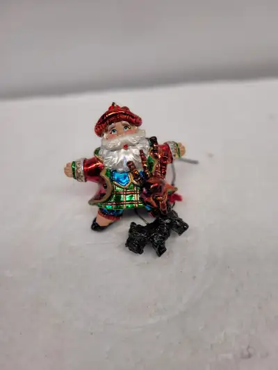 Piper Santa Hanging Ornament, View more