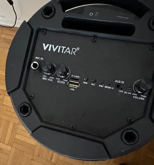 Vivitar Portable Wireless Bluetooth Party Speaker62863270591746124