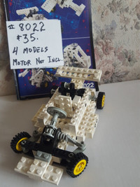 Lego kits, various Technic,  motor capable