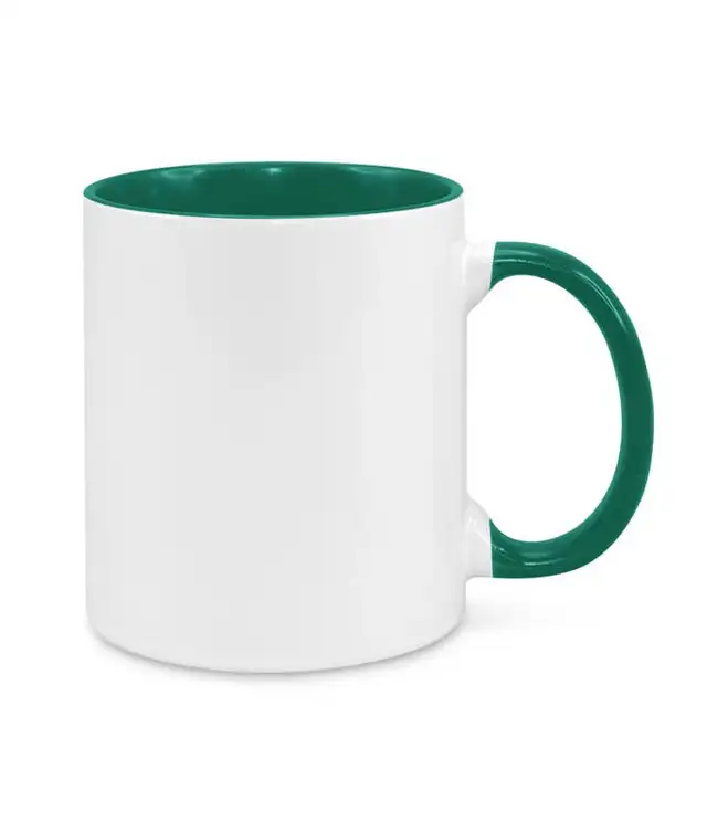 11oz Sublimation Mug for heat press  inner/Handle Colored in Arts & Collectibles in City of Toronto - Image 2