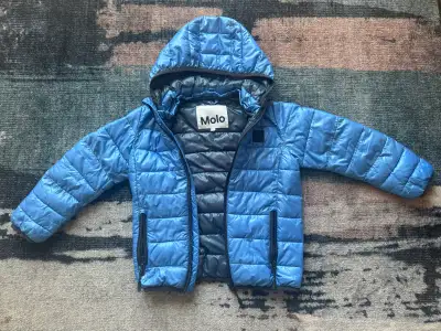 Molo kids light puff jacket size122cm fits up to 7 years old, View more