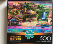 500 pc Puzzle, TROPICAL ISLAND HOLIDAY