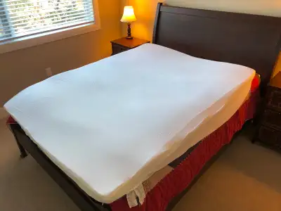 Queen Size Gel Foam Mattress Pad, View more