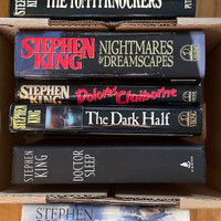 Stephen King books/$4 for a book