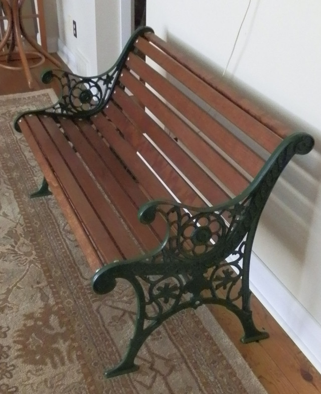 GARDEN BENCH ENDS...Cast Iron. in Patio & Garden Furniture in Kitchener / Waterloo - Image 3