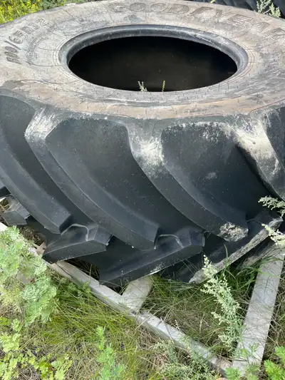 Ag Tires 800/65R32 Goodyear Opti Trac (1 avail) - $2,750 16.5 x 16 Goodyear Tire/Rim (8 avail) - $1,...