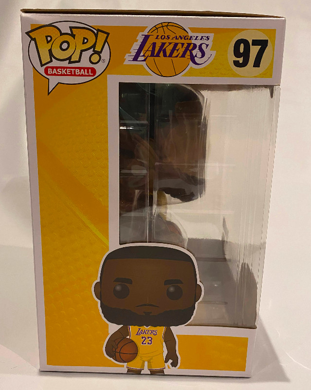 Funko POP! NBA: Lakers - 10 LeBron James (Yellow Jersey