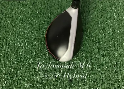 GOLF CLUB/ TAYLORMADE M6 HYBRID #5/25*, View more