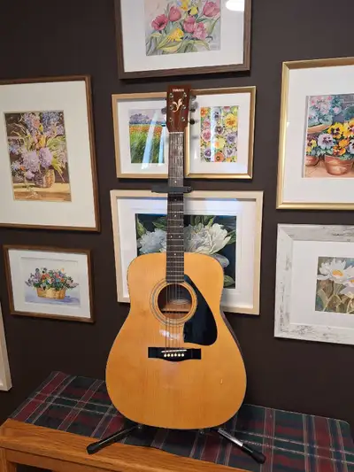 Yamaha FG-410 Guitar w/case, View more