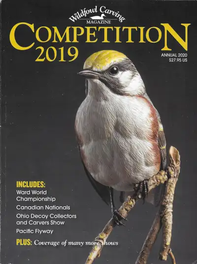 WILDFOWL CARVING MAGAZINE: Competition 2019 - Annual 2020  BIRDS, View more
