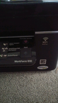 EPSON WorkForce 610 printer.