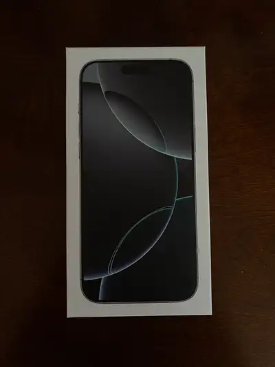 iPhone 16 pro max never opened or used with warranty , View more