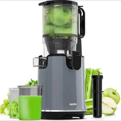 Brand New Aeitto Max5 Advanced Cold Press Juicer- Grey, View more