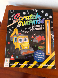 Scratch Surprise: Mighty Machines…with scratch tool,